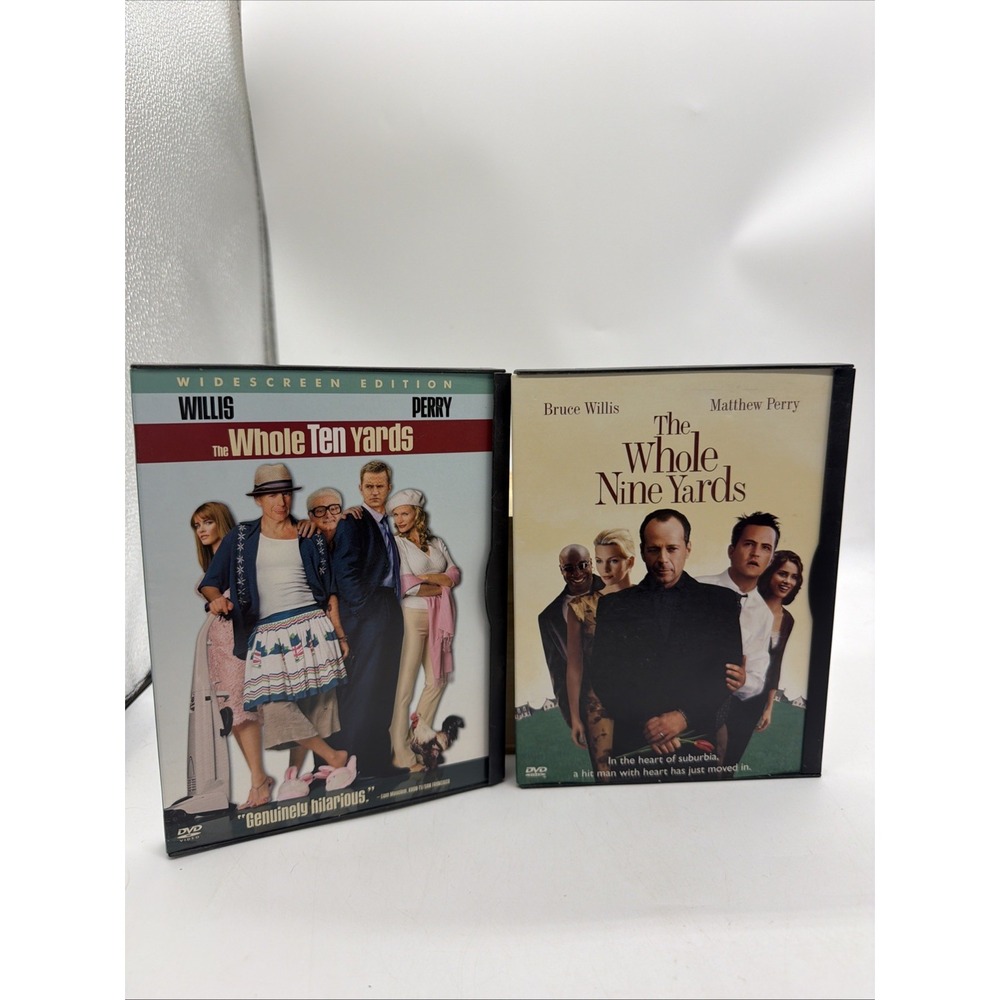 The Whole Nine Yards & The Whole Ten Yards DVD Comedy Matthew Perry Bruce Willis